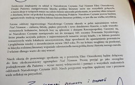 Podziękowanie za Narodowe Czytanie 2023 (2)