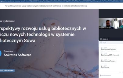 Zdjęcie do &bdquo;Perspektywy rozwoju usług bibliotecznych w obliczu nowych technologii w systemie bibliotecznym SOWA&rdquo; - relacja ze szkolenia