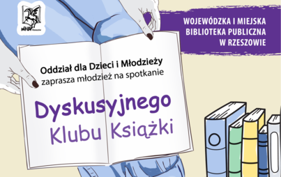 Zdjęcie do Spotkanie Dyskusyjnego Klubu Książki dla młodzieży