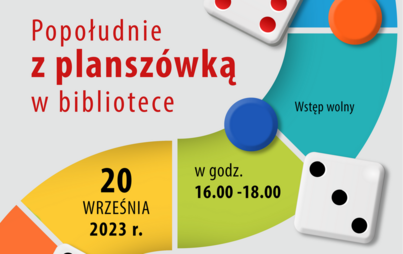 Zdjęcie do Popołudnie z plansz&oacute;wką w bibliotece