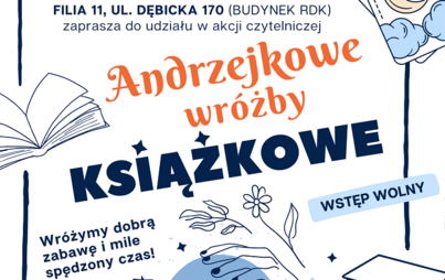 Zdjęcie do Akcja czytelnicza &bdquo;Andrzejkowe wr&oacute;żby książkowe&rdquo;