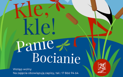 Zdjęcie do &bdquo;Kle, kle! Panie Bocianie&rdquo;: warsztaty plastyczne