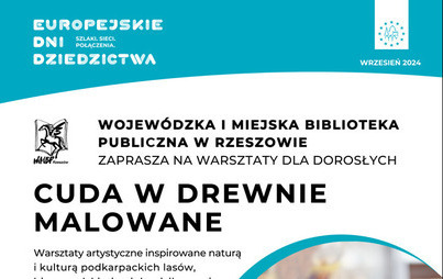 Zdjęcie do Cuda w drewnie malowane