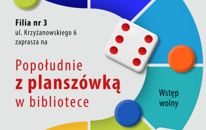 Zdjęcie do Popołudnie z plansz&oacute;wką w bibliotece