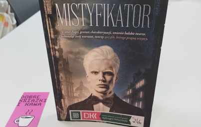 Zdjęcie do Spotkanie DKK w MBP w Mielcu o książce &quot;Mistyfikator&quot; Joanny Parasiewicz