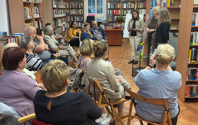 Zdjęcie do Spotkanie autorskie z Sabiną Jakubowską w Zag&oacute;rzu 