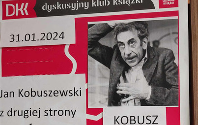 Zdjęcie do Spotkanie DKK w Gminnej Bibliotece Publicznej w Giedlarowej wok&oacute;ł książki Hanny Faryna &ndash; Paszkiewicz pt. &bdquo;Kobusz. Jan Kobuszewski z drugiej strony sceny&rdquo;