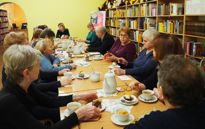 Zdjęcie do Spotkanie DKK w MBP w Cieszanowie wok&oacute;ł książki &quot;Projekt Riese&quot; Remigiusza Mroza