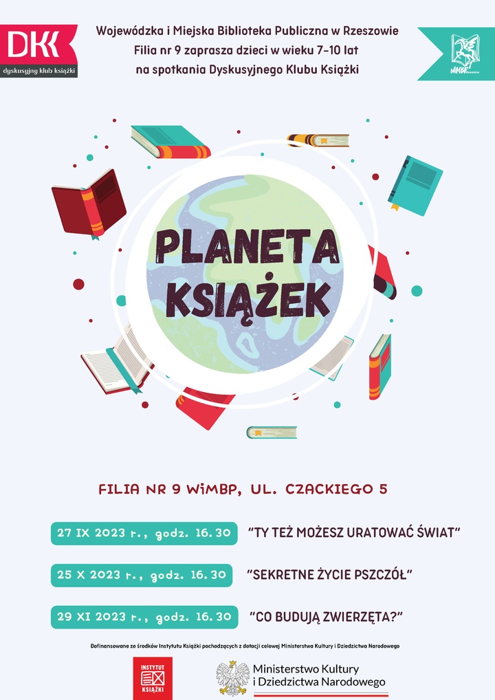 Planeta ziemia, wokół planety książki